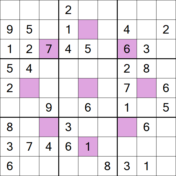 Asterisk Sudoku - Medium