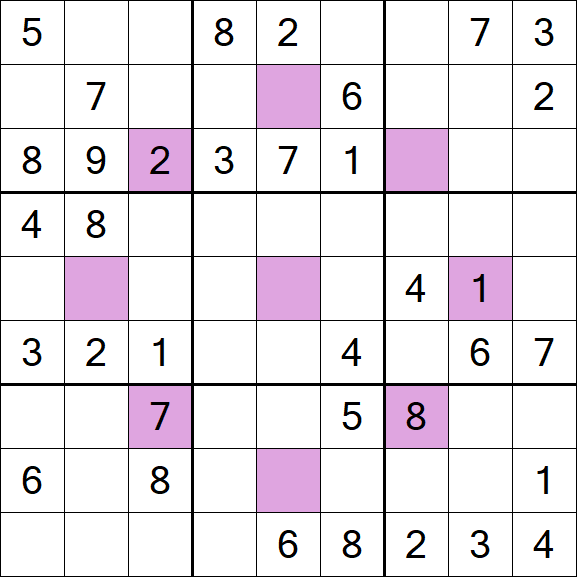 Asterisk Sudoku - Medio