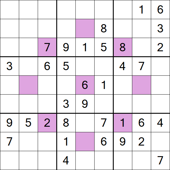 Asterisk Sudoku - Moyen