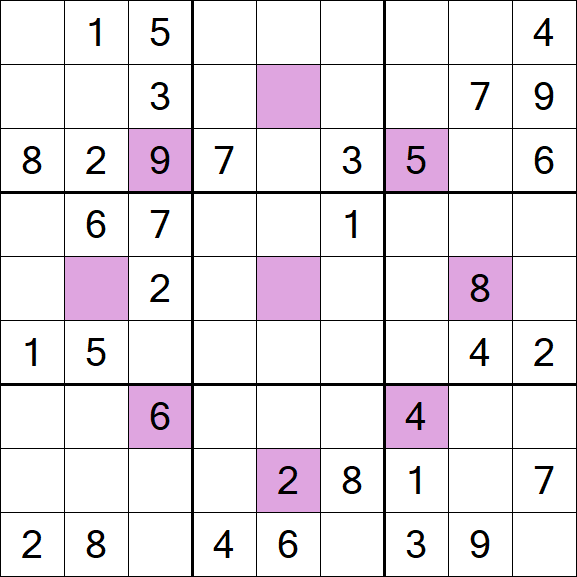 Asterisk Sudoku - Moyen