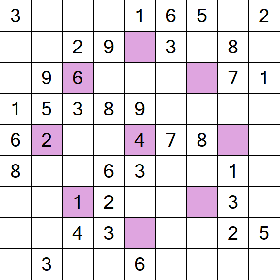Asterisk Sudoku - Moyen