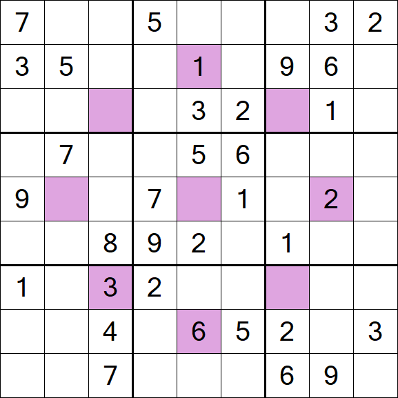 Asterisk Sudoku - Moyen