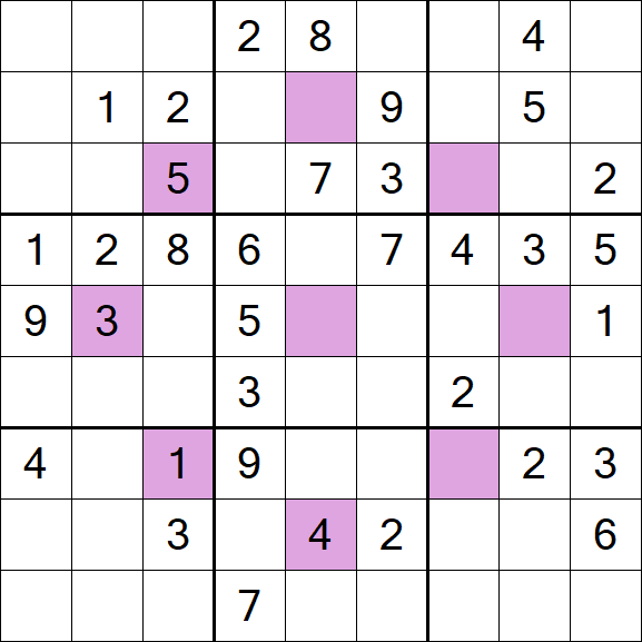Asterisk Sudoku - Medium