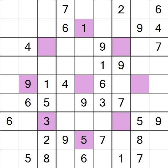 Asterisk Sudoku - Moyen