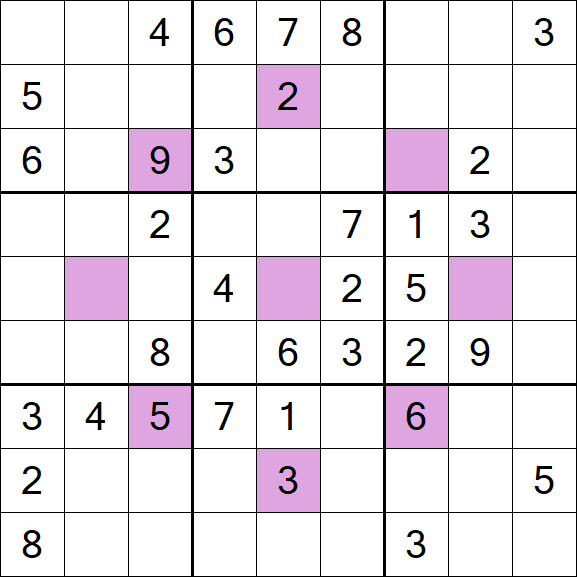 Asterisk Sudoku - Medium