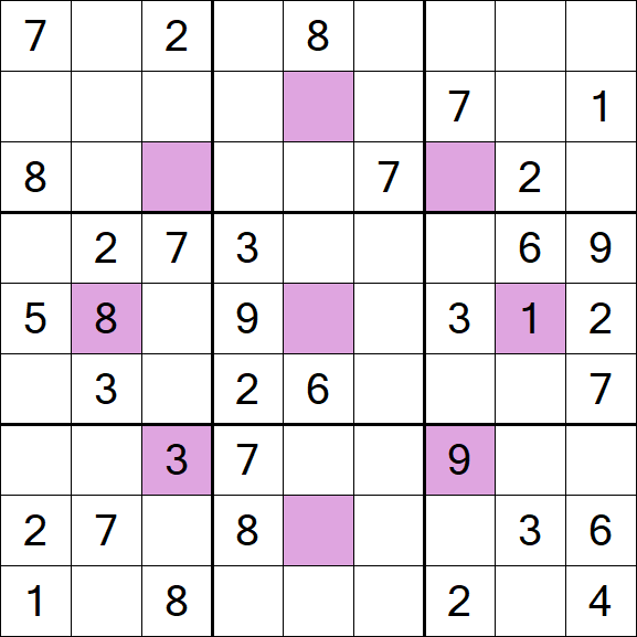 Asterisk Sudoku - Medium