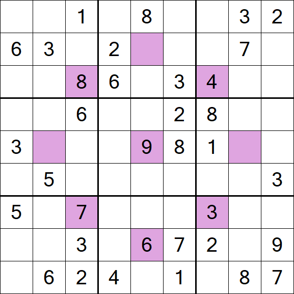 Asterisk Sudoku - Medio