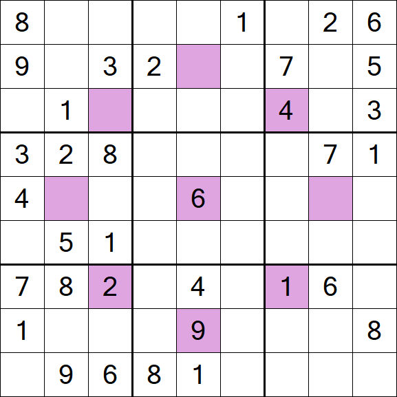 Asterisk Sudoku - Medio