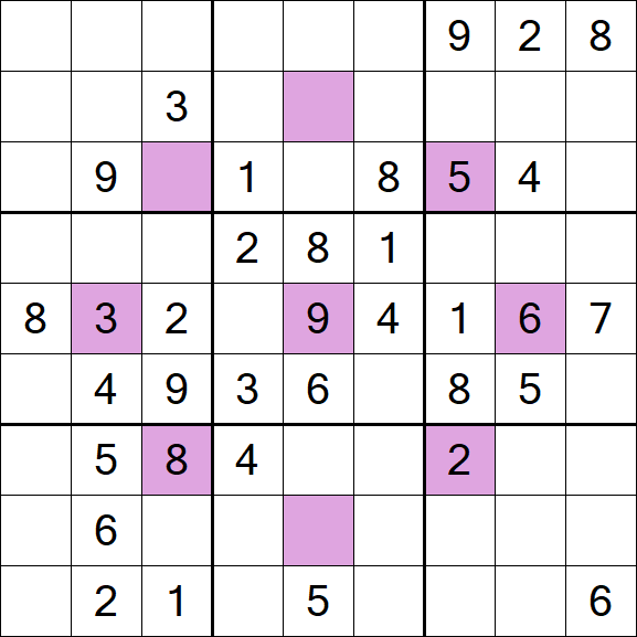 Asterisk Sudoku - Medio