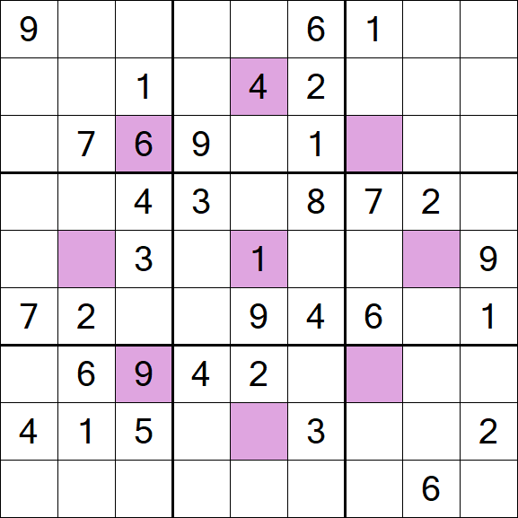 Asterisk Sudoku - Medio