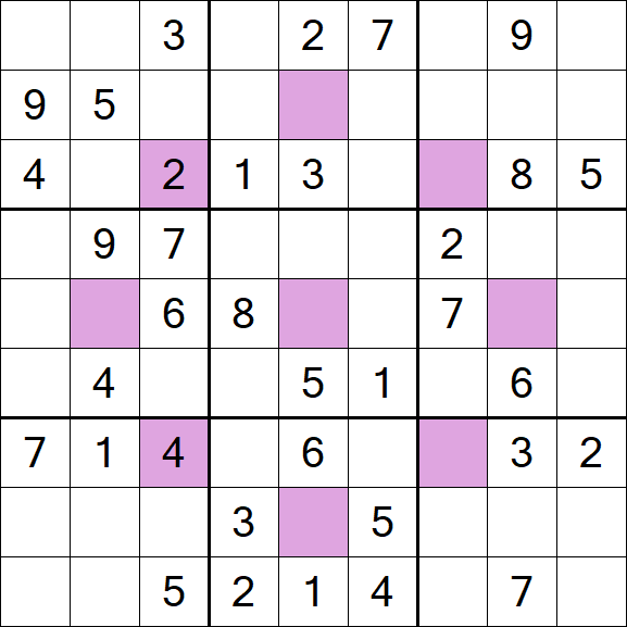 Asterisk Sudoku - Medio