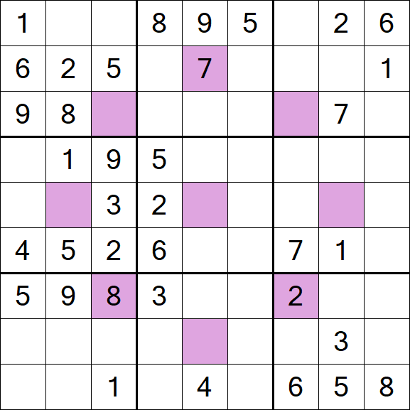 Asterisk Sudoku - Medio