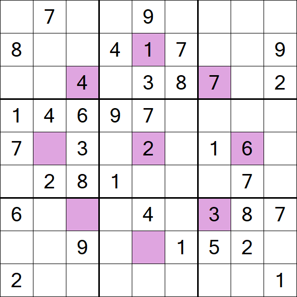 Asterisk Sudoku - Medium