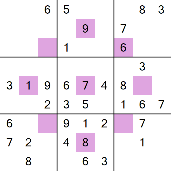 Asterisk Sudoku - Medio