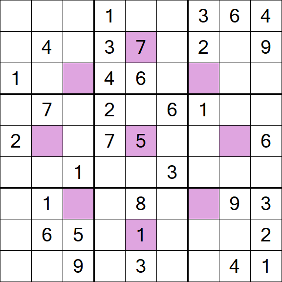 Asterisk Sudoku - Medio