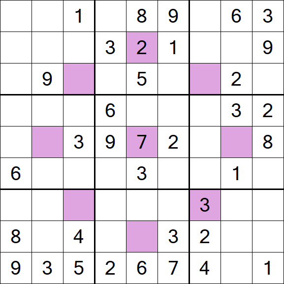 Asterisk Sudoku - Medio