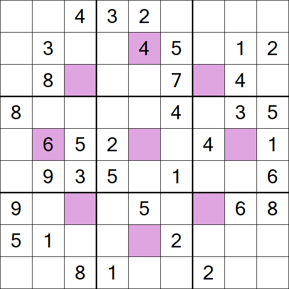 Asterisk Sudoku - Medio