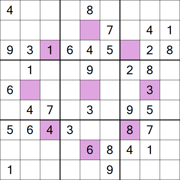 Asterisk Sudoku - Medio