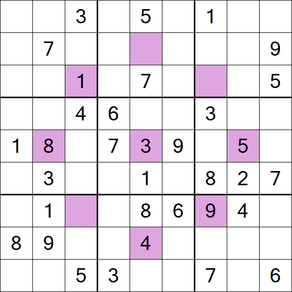 Asterisk Sudoku - Medio