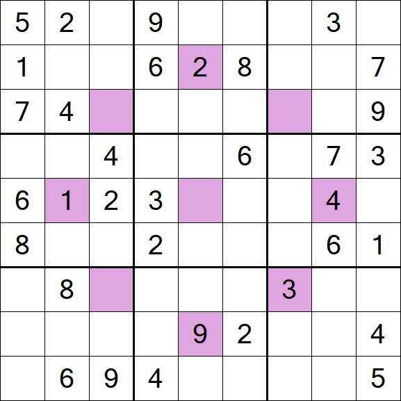 Asterisk Sudoku - Medio