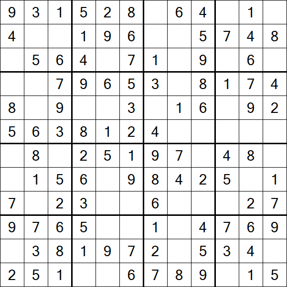 Butterfly Sudoku - Fácil