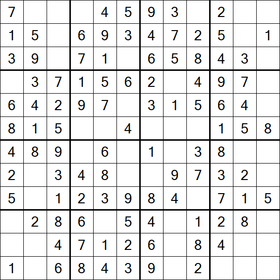 Butterfly Sudoku - Fácil