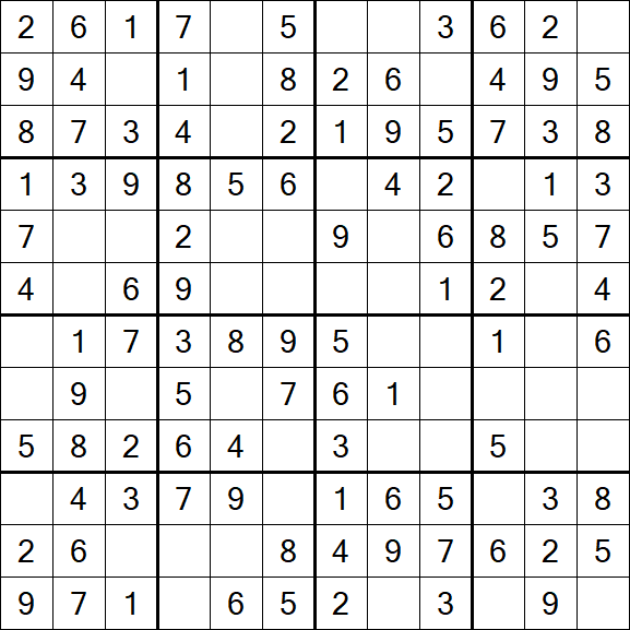 Butterfly Sudoku - Easy
