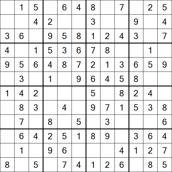 Butterfly Sudoku - Easy