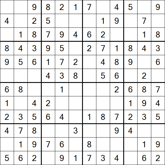 Butterfly Sudoku - Einfach