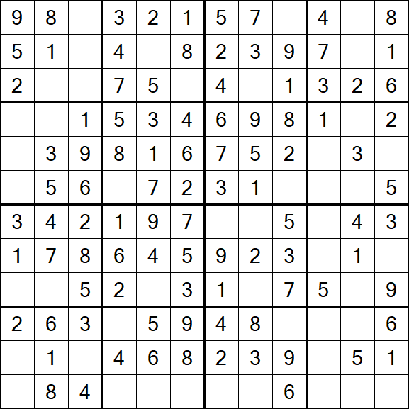 Butterfly Sudoku - Einfach
