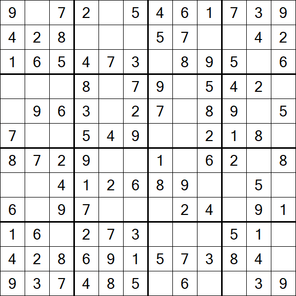 Butterfly Sudoku - Easy