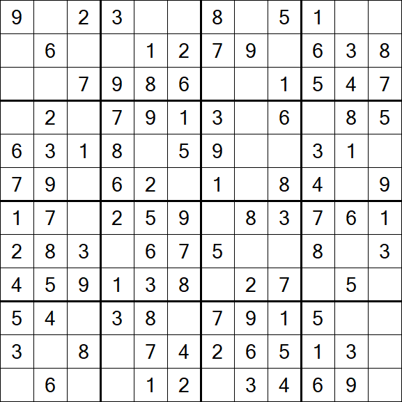 Butterfly Sudoku - Einfach