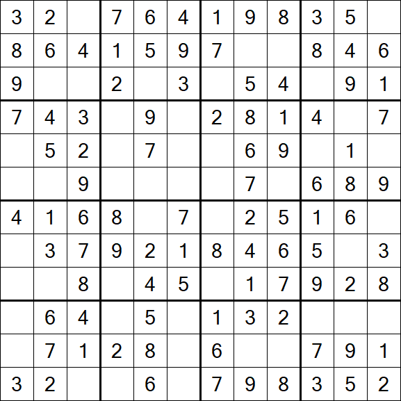 Butterfly Sudoku - Easy