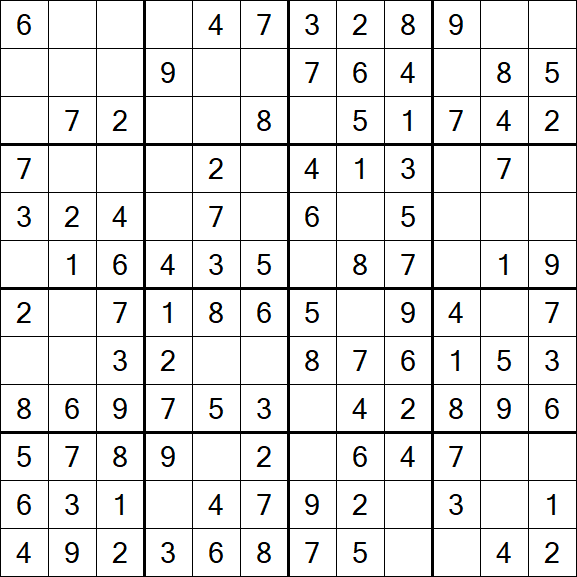 Butterfly Sudoku - Easy