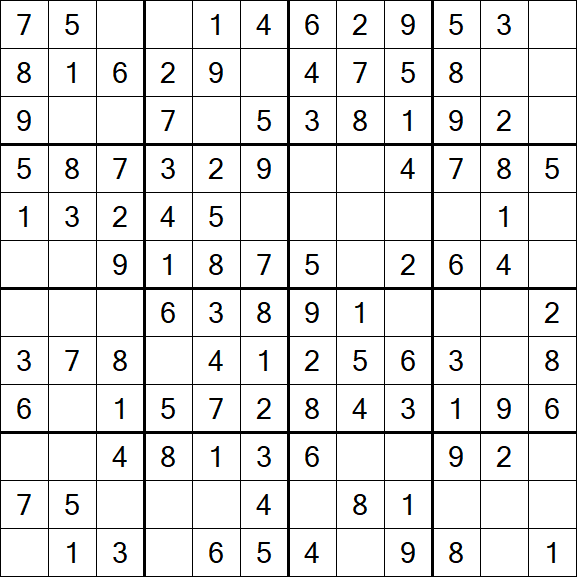 Butterfly Sudoku - Easy