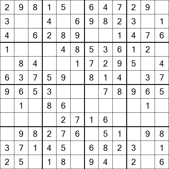 Butterfly Sudoku - Einfach