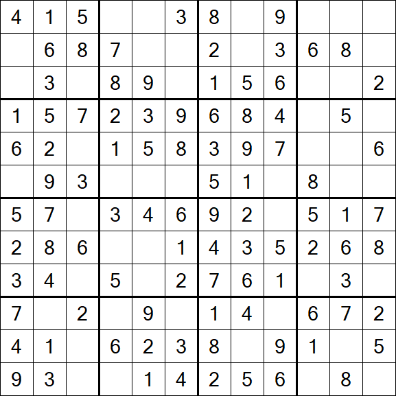 Butterfly Sudoku - Einfach
