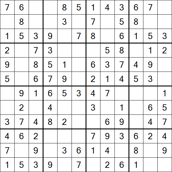 Butterfly Sudoku - Einfach