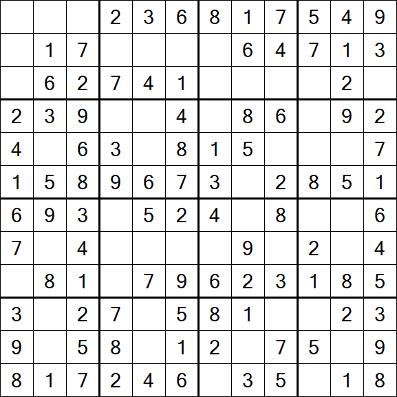 Butterfly Sudoku - Simple