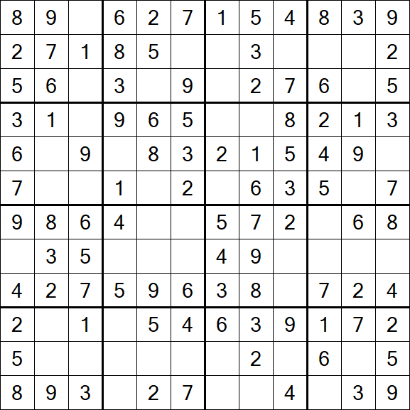 Butterfly Sudoku - Simple