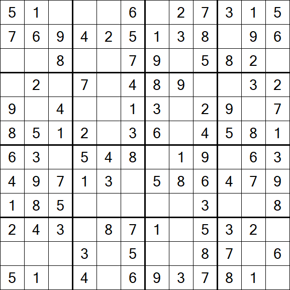 Butterfly Sudoku - Easy