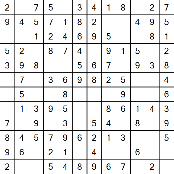 Butterfly Sudoku - Easy