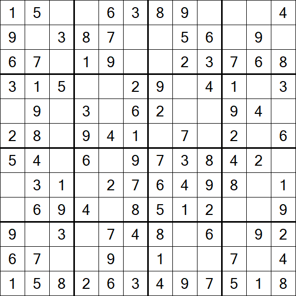 Butterfly Sudoku - Easy