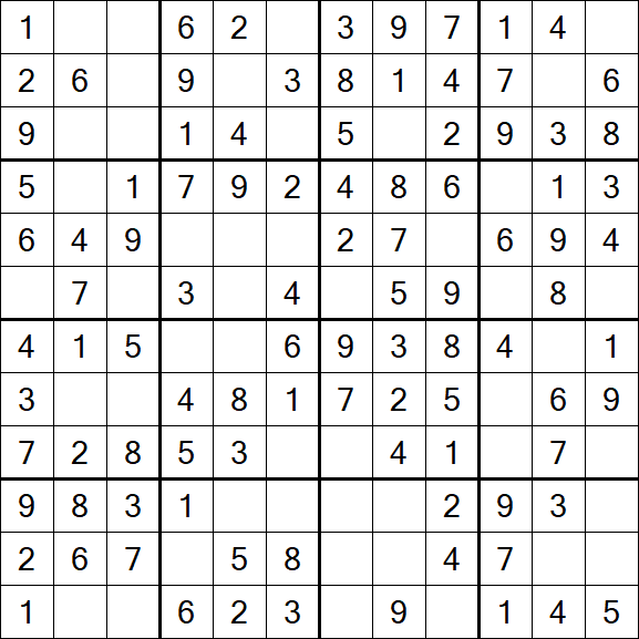 Butterfly Sudoku - Simple