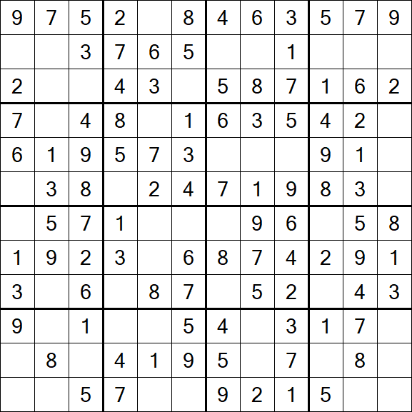 Butterfly Sudoku - Easy