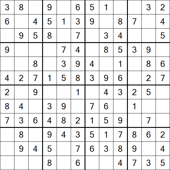 Butterfly Sudoku - Easy