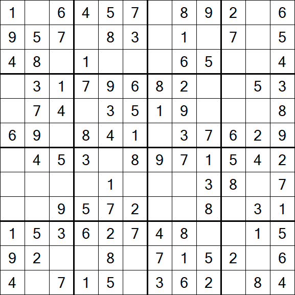 Butterfly Sudoku - Easy