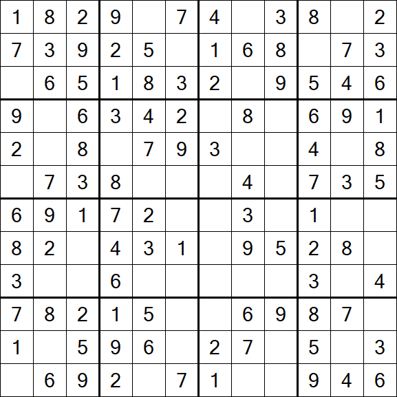 Butterfly Sudoku - Fácil