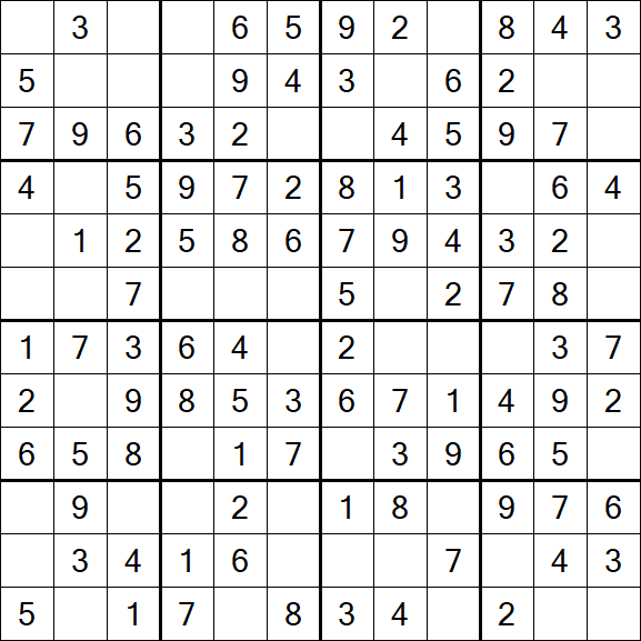 Butterfly Sudoku - Fácil