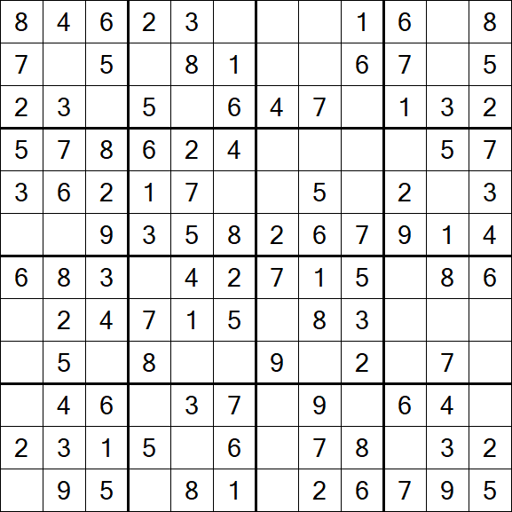 Butterfly Sudoku - Fácil